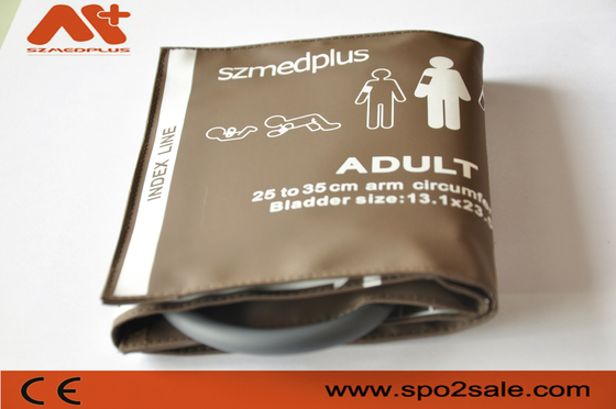 PU Malzeme Yetişkin NIBP Manşet 27cm M1574A Philips Tek Hortumlu