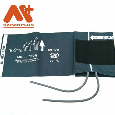 002796 yetişkin Uyluk çift tüp NIBP Manşet 46-66cm
