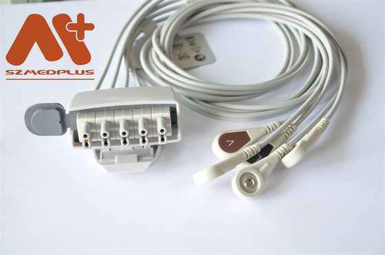Hasta Monitörü için M2592A Philips 5 Kurşun EKG Kablosu CFS Telemetri Kurşun Telleri