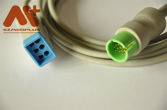 Spacelabs Uyumlu 3 uçlu EKG Ana Kablosu - 700-0008-08
