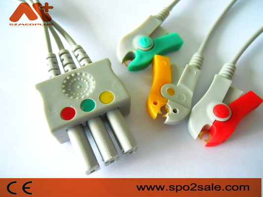 Mindray > Datascope Uyumlu 3 uçlu EKG Leadwire - 0010-30-42732