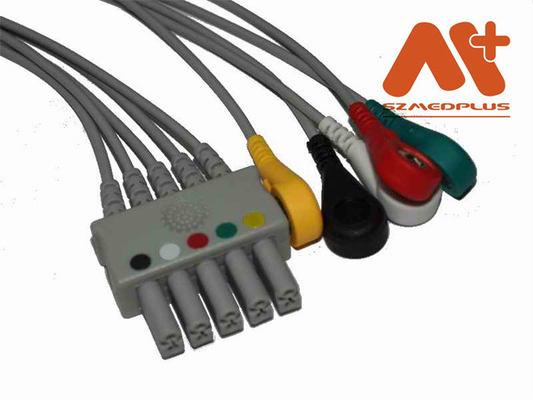 Mindray > Datascope Uyumlu 5 Uçlu Snap EKG Leadwire - 0012-00-1261-06