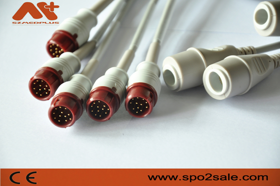 12 pinli HP IBP adaptör kablosu ile uyumlu IBP konektörü Kırmızı renk