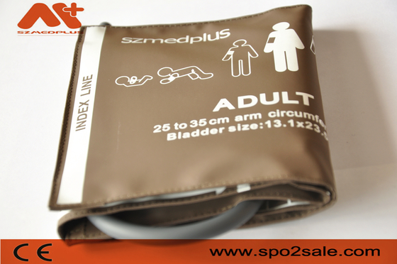 PU Malzeme Yetişkin NIBP Manşet 27cm M1574A Philips Tek Hortumlu