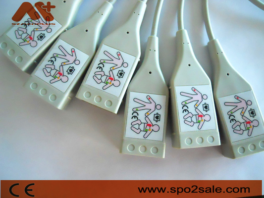 EKG Hasta Monitörü Aksesuarları Tel IBP EKG Hasta Kablosu