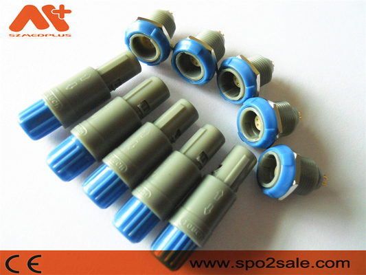(G51M07-P05LJG0-0060) 1P çekme itme 5 pin tek çentik Plastik soket, plastik, Mavi