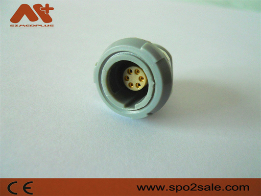 (G51M07-P06LFD0-0070) 1P çekme itme 6 pin tek çentik Plastik soket, plastik, Gri