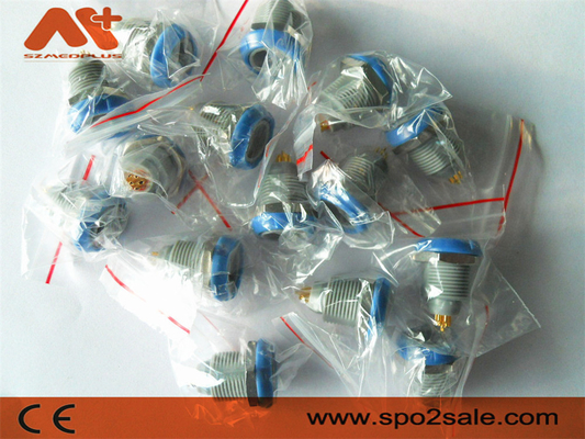 Çift 80 Tıbbi Cihaz Konnektörleri ODM Plastik 7 Pinli Soket G51ME7-P07LFD0-0060