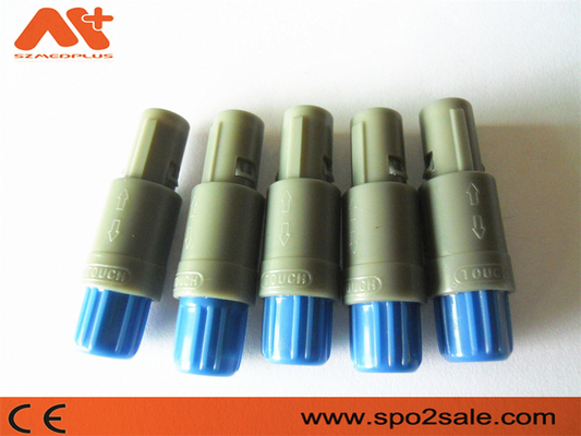 (S11ME7-P07MFD0-5260) 1P çekme itme 7 pinli plastik Konnektör, Gri Kabuk, Mavi, çift 80 anahtar