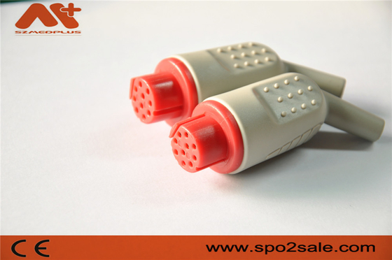 10pin kırmızı renkli Datex IBP adaptör kablosu için uyumlu IBP konektör aksesuarı