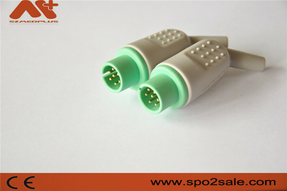Bionet EKG konektörü ile uyumlu tıbbi konektör 7pin Yeşil renk
