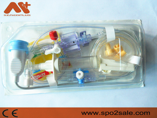 CFS BD IBP Dönüştürücü Tek Kullanımlık PVC İnvaziv Kan Basıncı Dönüştürücü