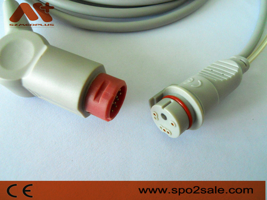Hasta Monitörü için BD Philips Ibp Dönüştürücü Kablo 684081 HP 12 Pin