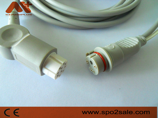 AS/3, AS/5, CC-104, Cardiocap CM-104, Cardiocap I, Cardiocap II, Cardiocap/5.. için Datex Uyumlu IBP Adaptör Kablosu