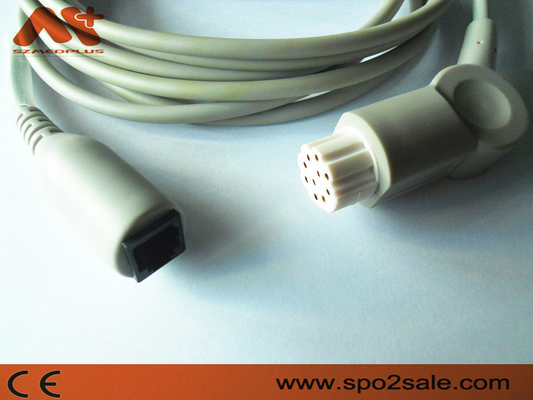 AS/3, AS/5, CC-104, Cardiocap CM-104, Cardiocap I, Cardiocap II, Cardiocap/5.. için Datex Uyumlu IBP Adaptör Kablosu
