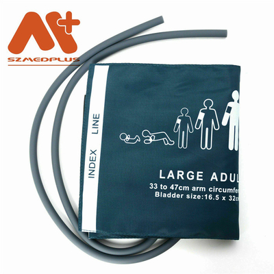 002791 Büyük yetişkin çift tüplü NIBP Manşeti 33-47cm