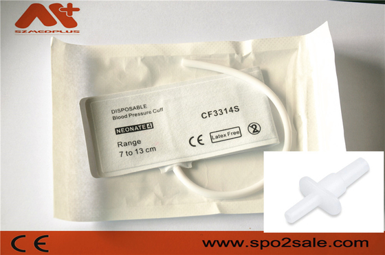 Tek Kullanımlık NIBP Manşeti - M1872A yenidoğan 4 tek tüp 7 - 13 cm