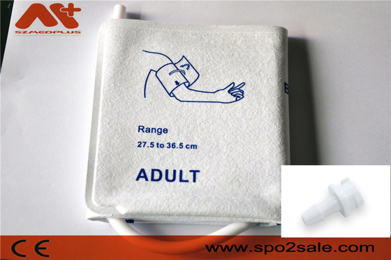 Tek kullanımlık NIBP Cuff 2323 yetişkin tek tüp 27,5 - 36,5 cm