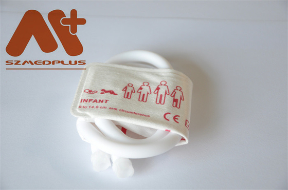 Çift Tüp 2401 Neonatal Bp Manşeti Tek Kullanımlık Dinamap Kan Basıncı Manşeti