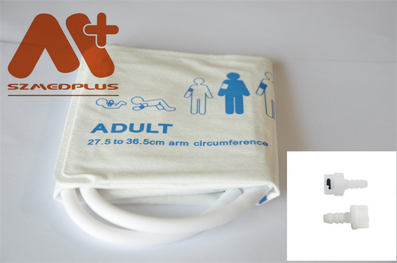 Tek kullanımlık NIBP Cuff 2453 yetişkin çift tüp 27,5 - 36,5 cm
