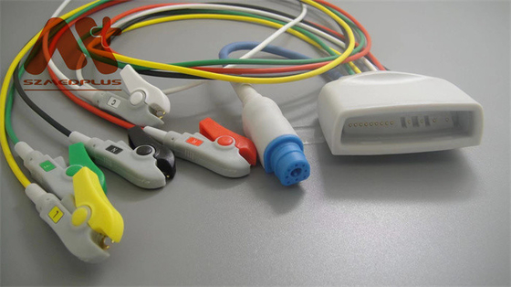 EKG Telemetri Holter Kablosu 5 Kurşun Yakalayıcı Spo2 Philips 989803171851