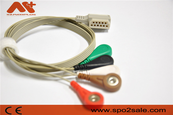 11 Pinli Telemetri 5 Uçlu EKG Kablosu Philips M4725A Kullanılmış Holter Kaydedici