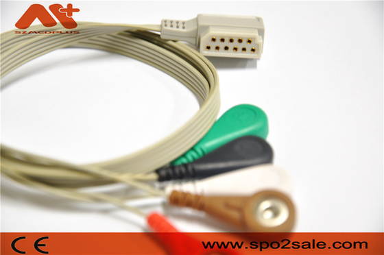 11 Pinli Telemetri 5 Uçlu EKG Kablosu Philips M4725A Kullanılmış Holter Kaydedici