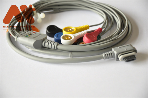 GE Healthcare Telemetri Holter Kablosu EKG 2008594-002 7 Geçmeli Uç