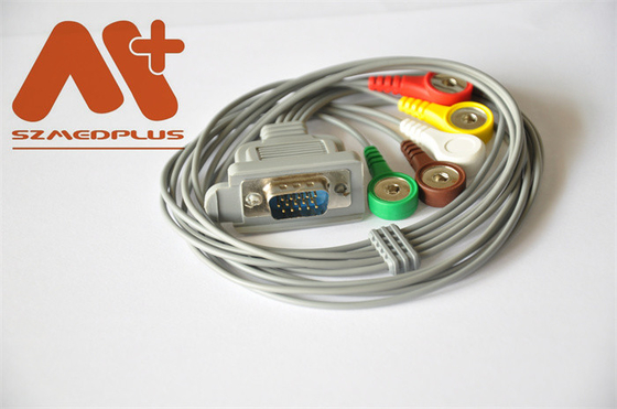 ISO13485 5 Kurşun Holter Kablo DMS Cardioscan Leadwire DMS - 2000084