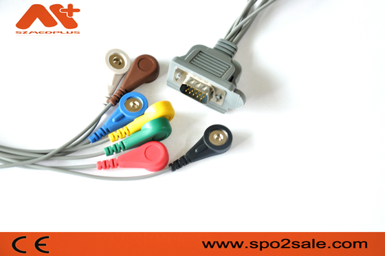Hasta Monitörü için 7 Kurşun Holter Dms 300 3a AHA DMS-20200213