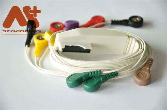 Mortara 10 Kurşunlu EKG Kablosu IEC - 9293-017-50 Holter Kaydedici için
