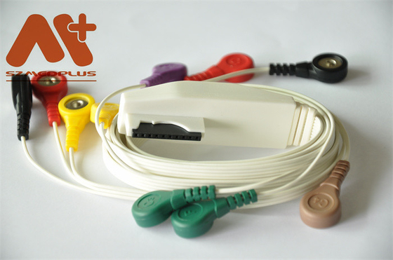 Mortara 10 Kurşunlu EKG Kablosu IEC - 9293-017-50 Holter Kaydedici için