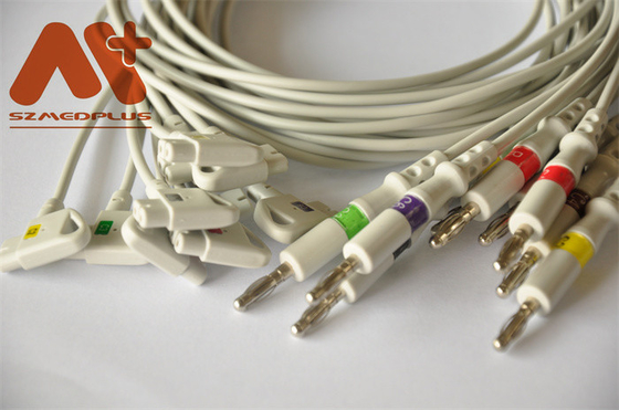 Muz 4.0 için Philips Uyumlu EKG Kablosu 10 Kurşun CFS 989803129161