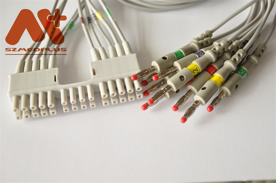 EKG Makinesi için Mortara Burdick EKG Kablosu 10 Kurşun 9293-041-50