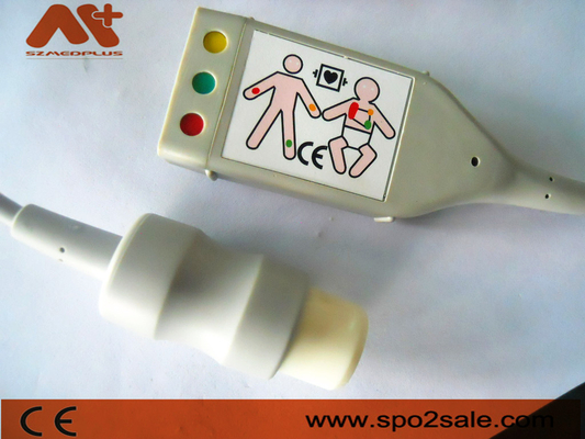 Philips Uyumlu 3 Uçlu EKG Gövde Kablosu - M1590A