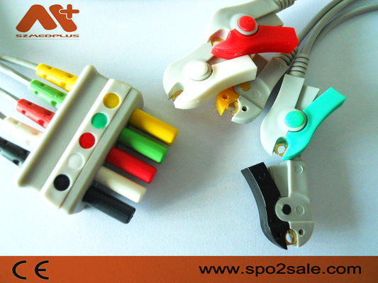 Draeger Uyumlu 5 Uçlu EKG Uç Kablosu - MP03413