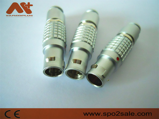 Bakır Altın Kaplama Tıbbi Kablo Bağlantıları Metal 1B 2pin 4pin 5pin 6pin Bağlantısı