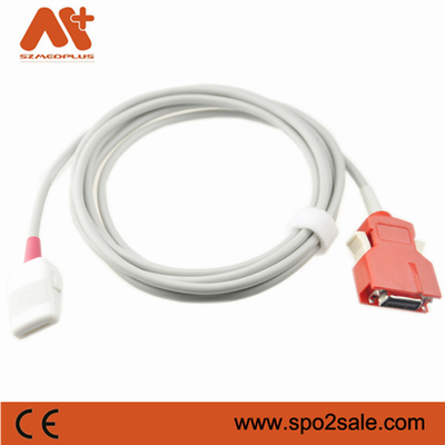 2.4M 20Pin Spo2 Adaptör Kablosu Kırmızı PC-04 (2058) PC-08 (2059) PC-12 (2060)