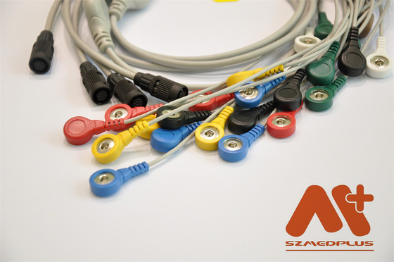 Uyumlu Valenta Mn-08 7 Holter EKG Kablosu