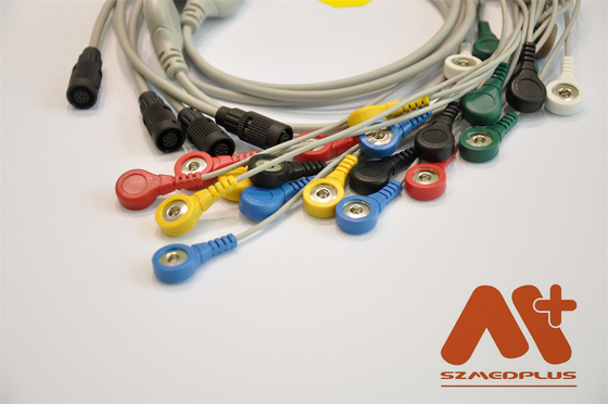 Uyumlu Valenta Mn-08 7 Holter EKG Kablosu