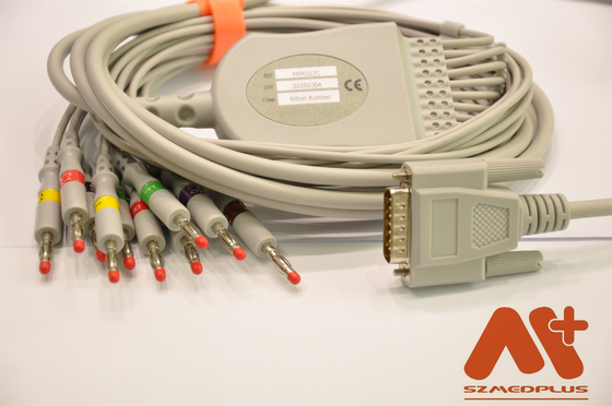 Ambisea 10 Kurşun EKG Kablosu AV-9100 9300 9600 9120 EKG Makinesi için
