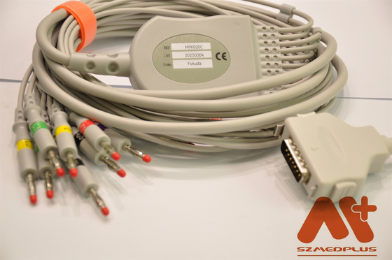 Fukuda Denshi Ekg Kabloları CP-104L Hasta Monitör Kablosu Din 3.0
